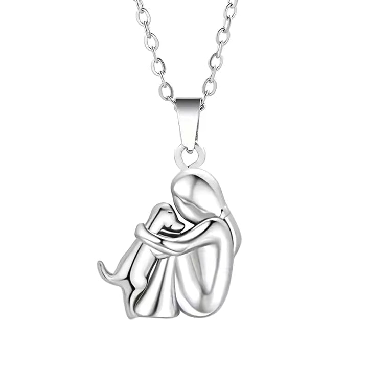 Dog Embrace Necklace